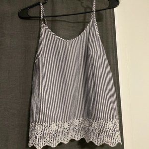 Breezy cotton tank top